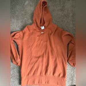 Nike Burnt Orange Pullover Hoodie